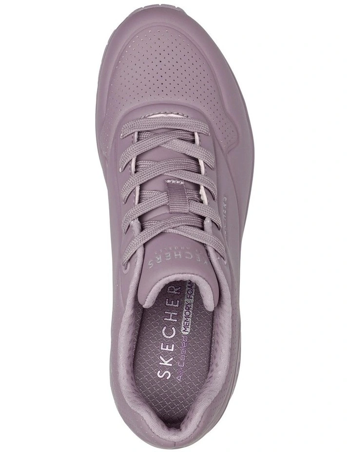 Skechers Uno Stand On Air Sneaker In Mauve 6 Skechers Uno Stand On Air Sneaker In Mauve - Image 4