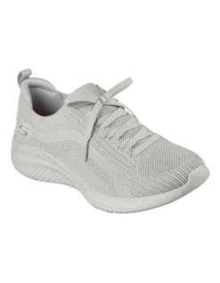 Skechers Ultra Flex 3.0 Let's Dance Sneakers In Grey -Myer Fashion Store 988521130 2 720x928