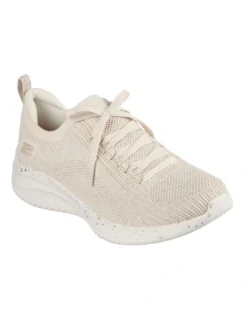 Skechers Ultra Flex 3.0 Let's Dance Sneakers In Beige -Myer Fashion Store 988521850 2 720x928