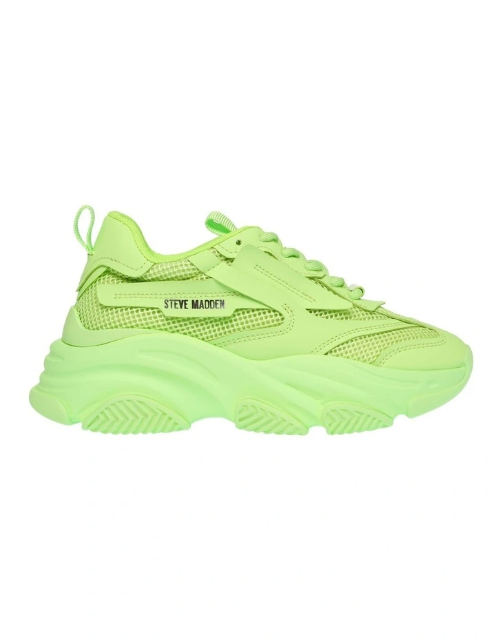 Steve Madden Possession Chunky Sneakers In Green 3 Steve Madden Possession Chunky Sneakers In Green