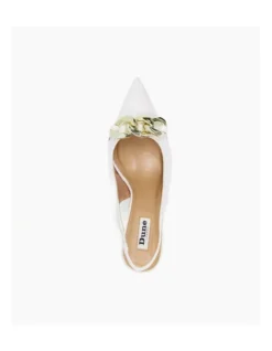 Dune London Canary Slingback Pump In White 12 Dune London Canary Slingback Pump In White -Myer Fashion Store 988675390 5 720x928