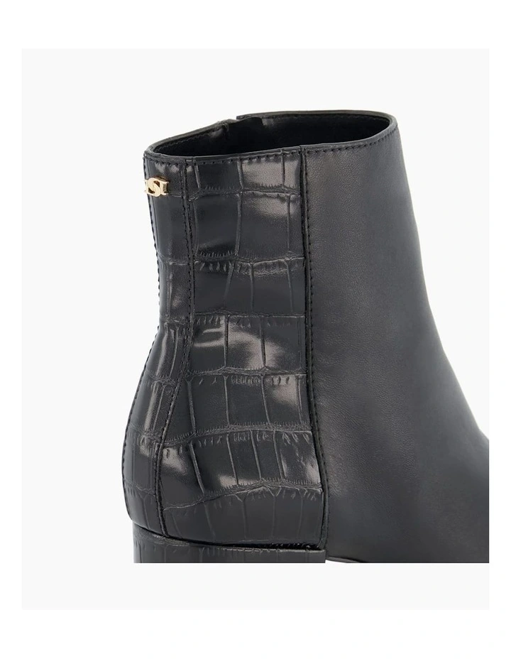 Dune London Oleah Ankle Boot In Black 5 Dune London Oleah Ankle Boot In Black - Image 3