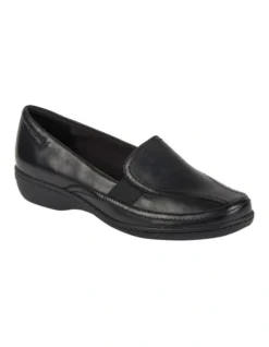 Franc Leather Loafer In Black -Myer Fashion Store 988720480 2 720x928