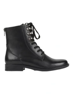 Miller Leather Boot In Black