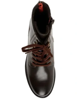Miller Leather Boot In Chocolate -Myer Fashion Store 988721020 3 720x928