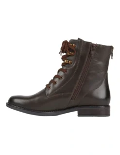 Miller Leather Boot In Chocolate -Myer Fashion Store 988721020 5 720x928