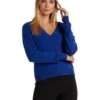 Forever New Maggie Lightweight V Neck Knit Jumper In Blue -Myer Fashion Store 988810570 1 720x928