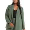 Tori Boyfriend Blazer In Green -Myer Fashion Store 990463150 1 720x928
