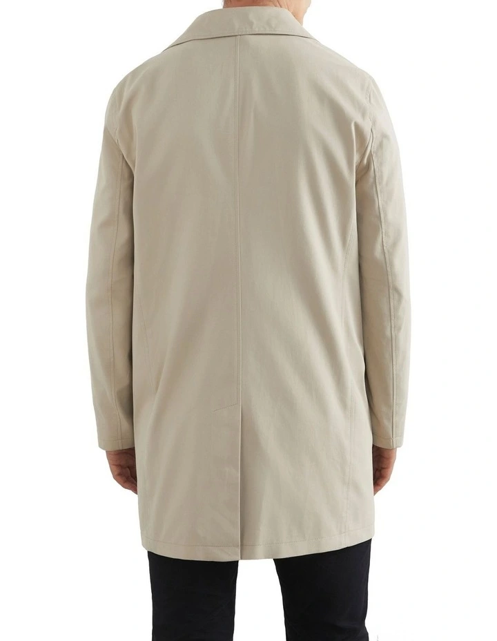 French Connection Car Coat In Stone 5 French Connection Car Coat In Stone - Image 3