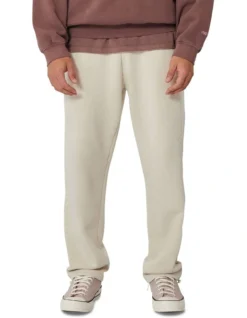 The Del Sur No Cuff Track Pant In Beige