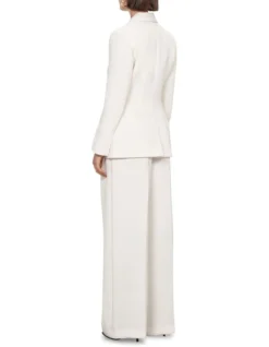 Washed Crepe Pleat Pant In Cream 6 Washed Crepe Pleat Pant In Cream -Myer Fashion Store 991283050 2 720x928