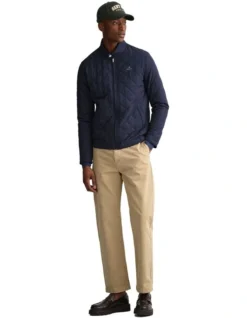 Gant Quilted Windcheater In Navy -Myer Fashion Store 992478340 4 720x928