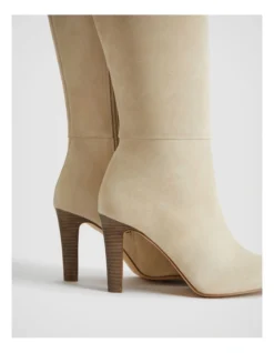 Knee High Suede Boot In Bran -Myer Fashion Store 993175120 4 720x928