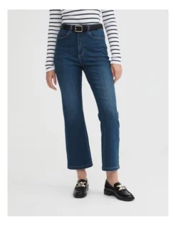 Kick Flare Jean In Mid Blue Wash -Myer Fashion Store 993175930 2 720x928
