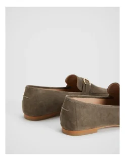 Snaffle Suede Loafer In Sage -Myer Fashion Store 993177910 4 720x928