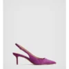 Sling Back Suede 65mm Heel In Deep Magenta -Myer Fashion Store 993178180 1 720x928