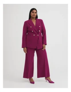 Sling Back Suede 65mm Heel In Deep Magenta -Myer Fashion Store 993178180 5 720x928