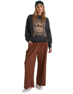 Billabong Follow Me Pants In Brown -Myer Fashion Store 994223800 5 720x928