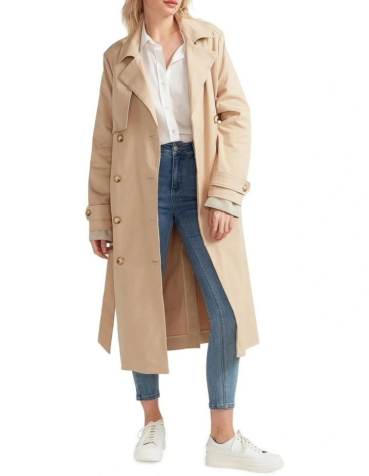 Empirical Trench Coat In Brown 3 Empirical Trench Coat In Brown