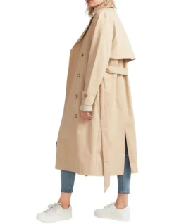 Empirical Trench Coat In Brown 10 Empirical Trench Coat In Brown -Myer Fashion Store 995831290 2 720x928