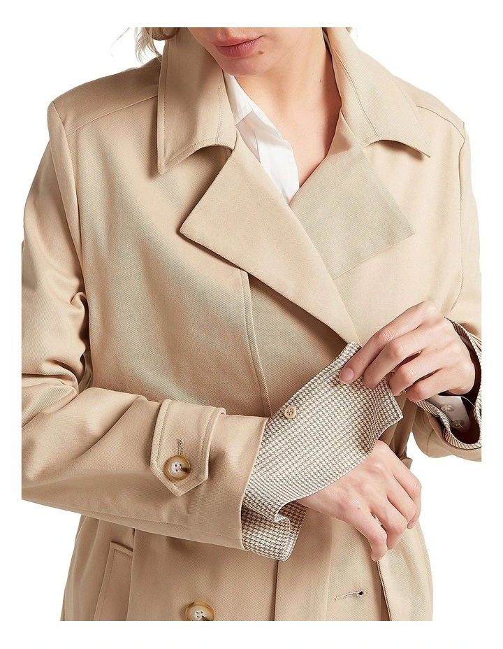 Empirical Trench Coat In Brown 9 Empirical Trench Coat In Brown - Image 7