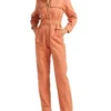 Montana Utility Jumpsuit In Orange -Myer Fashion Store 995832010 1 720x928