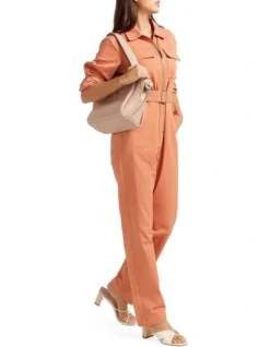 Montana Utility Jumpsuit In Orange 11 Montana Utility Jumpsuit In Orange -Myer Fashion Store 995832010 4 720x928