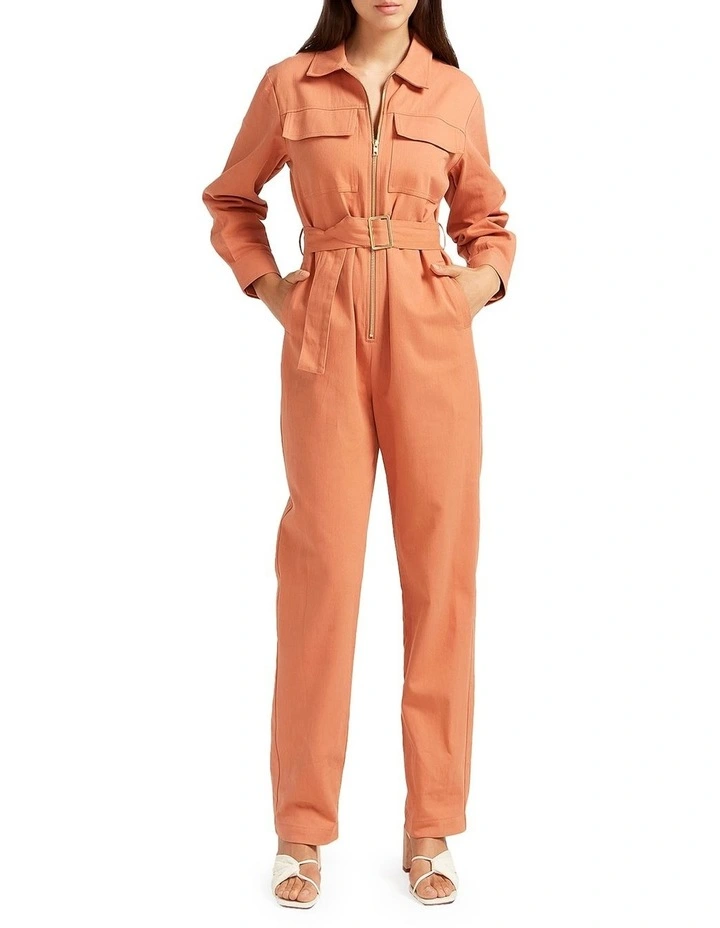 Montana Utility Jumpsuit In Orange 8 Montana Utility Jumpsuit In Orange - Image 6