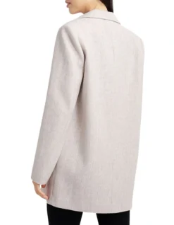 Kensington Oversized Coat In Beige -Myer Fashion Store 996021280 3 720x928